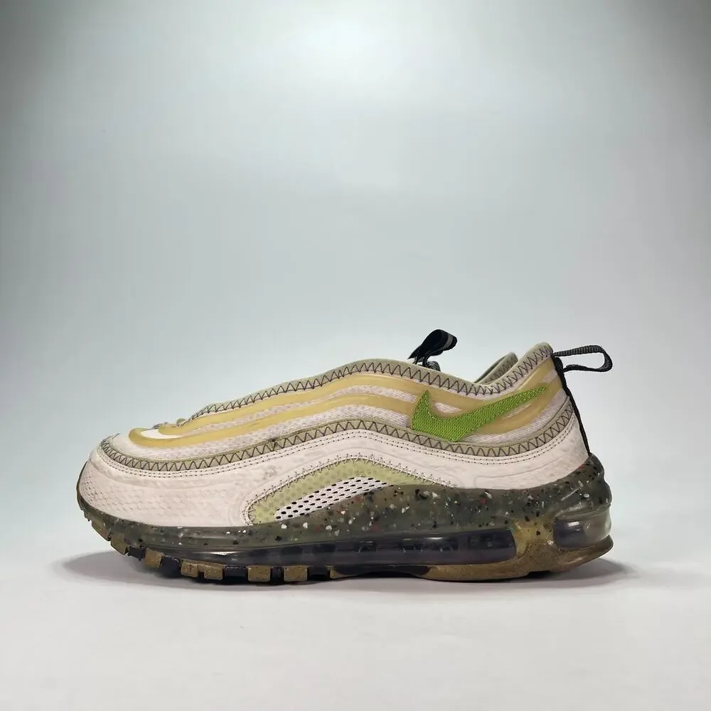 Nike Air Max 97 Terrascape Phantom Vivid Green Olive Aura DJ5019 002 Mens Size 7